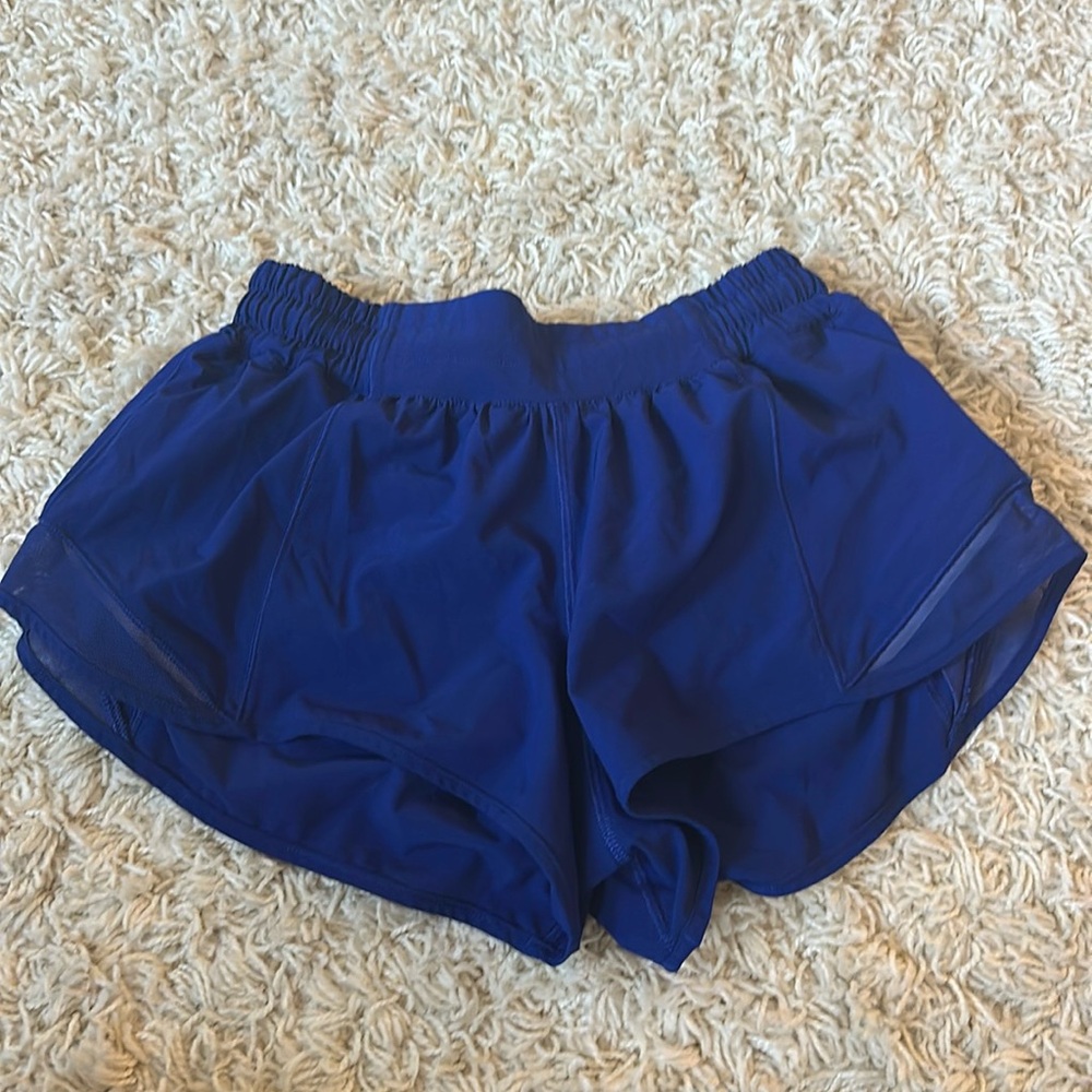 Blue LuluLemon shorts